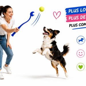 lance balle pour chien – jouet interactif et ludique